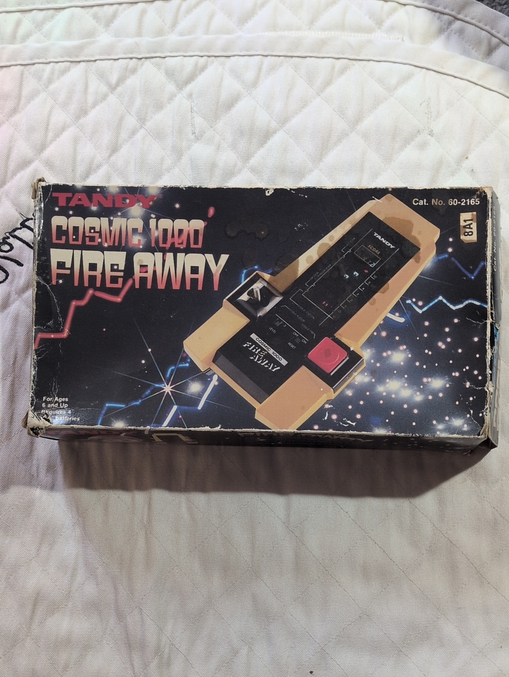 Vintage 1982 Tandy Cosmic 1000 Fire Away Complete Box Manual Working Collectible